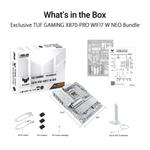 ASUS TUF GAMING X870-PRO WIFI7 W NEO ATX белая материнская плата (DDR5) 4