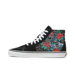 Кроссовки Vans Sk8-Hi 'Rose Skulls' 3