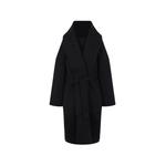 shawl-collar wrap coat 1