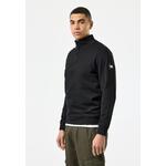 МУЖСКАЯ ЧЕРНАЯ КОФТА KRAVIZ 1/4 ZIP С ДЕТАЛЬЮ ПАРАШЮТ 1