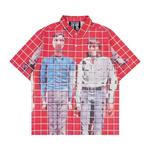Рубашки на пуговицах Pleasures Food Button Up «Red» 1