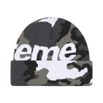 Шапки-бини Supreme Camo Big Logo Beanie 'Snow Camo' 2
