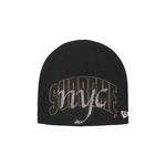 Вязаные шапки Supreme New Era Rhinestone Beanie 'Черный' 1