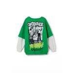 Desigual Мальчик Граффити двойная футболка. 3
