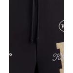 Шорты в технике пэчворк с логотипом 2