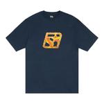 Футболки с коротким рукавом Stussy Blaze Tee 'Navy' 1
