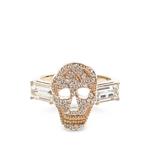 Кольцо Pavé Skull 1