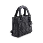 Ultra Matte Lady Dior Chain Bag Cannage Quilt Calfskin Mini shoulder bag 3