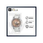 GA-2100BM-7A5 Мужские аналогово-цифровые часы с прозрачным смоляным ремешком 2