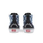 Кроссовки Supreme x Vans Sk8-Hi 'Blue Hole Punch Denim' 7