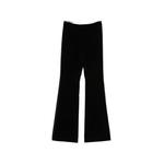 side-stripe velvet trousers 1