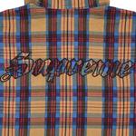 Фланелевые рубашки Supreme Printed Hooded Flannel Shirt 'Tan' 3