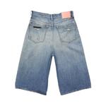 Acne Studios Джинсовые шорты с заплатками 'Средний синий' 2