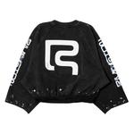 Свитеры RIVINGTON roi Rebis Radical Paper Rose Crewneck 'Mechanic Black' 2