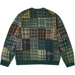 Свитера Palace x Beams Plus Patchwork Crew Knit 'Jacquard Green' 2
