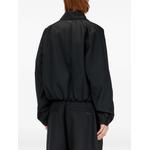 raglan-sleeve gathered bomber jacket 4