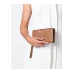Jet Set Travel Large Signature Double Zip Wristlet - Коричневый 4