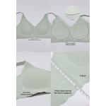 Бюстгальтер Premium Martha Scallop Seamless Wireless Push Up в нюдовом цвете 5