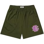 Шорты Eric Emanuel EE Basic Short 'Зеленый лук/Фиолетовый' 1
