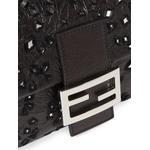 Baguette mirror-embellished leather tote bag 5