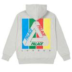 Худи Palace Tri-Emb Hood «Grey Marl» 2
