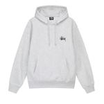 Худи Stussy Basic Hoodie 'Пепельный хизер' 1