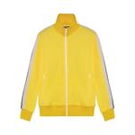 Трековые куртки Palm Angels Classic Track Jacket 'Жёлтый/Белый' 1
