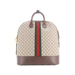 Savoy Web Bowling Tote GG Coated Canvas and Leather Small handbag 2