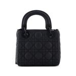 Ultra Matte Lady Dior Chain Bag Cannage Quilt Calfskin Mini shoulder bag 2