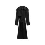 belted storm-flap trench coat 1