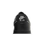 Кроссовки Nike Air Force 1 '07 «Black White Outlined Swoosh» 7