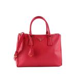 Сумка-тоут Double Zip Lux Saffiano Leather среднего размера 1