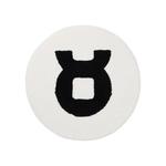 Ковры GOAT x Gallery 1950 Horoscope Taurus Rug Белый/Черный 1