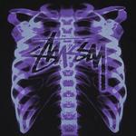 Футболки Stussy Rib Cage 3M Long-Sleeve Tee 'Black' 3