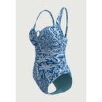 Цельный купальник с кольцом спереди и чашками Soulistic Blue Ave Plus Cup 3