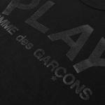 Футболки Comme des Garçons PLAY Play Logo Tee 'Черный' 2
