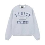 Свитшоты Stussy Athletics Crew 'Серый Heather' 1