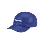 Кепка Supreme Leather Camp Cap 'Royal' 1