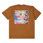 Футболка Supreme Static Tee 'Светло-коричневый' 2