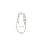 Серьга Embrassée de Perle из переработанного желтого золота 1