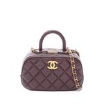 Сумка-сэтчел Mini CC Quilted Lambskin Bowling Bag (2021-2026 годы) 1