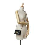 Сумка через плечо Quilted Calfskin Strass Card Holder On Chain (2021-2024 годы) 2