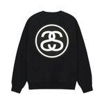 Свитеры с круглым вырезом Stussy SS-Link Crew 'Black' 2