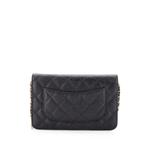 Стеганая сумка через плечо Wallet on Chain Quilted Caviar 2