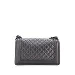 Сумка на плечо So Black Boy Flap Bag Quilted Caviar Old среднего размера 2
