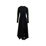 belted floral-jacquard maxi dress 1