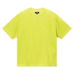 Футболки Stussy Cotton Mesh Short-Sleeve Crew 'Lime' 1