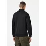 МУЖСКАЯ ЧЕРНАЯ КОФТА KRAVIZ 1/4 ZIP С ДЕТАЛЬЮ ПАРАШЮТ 2