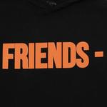 Худи Vlone Friends Hoodie 'Black/Orange' 3