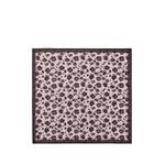 floral-print logo-detail scarf 1